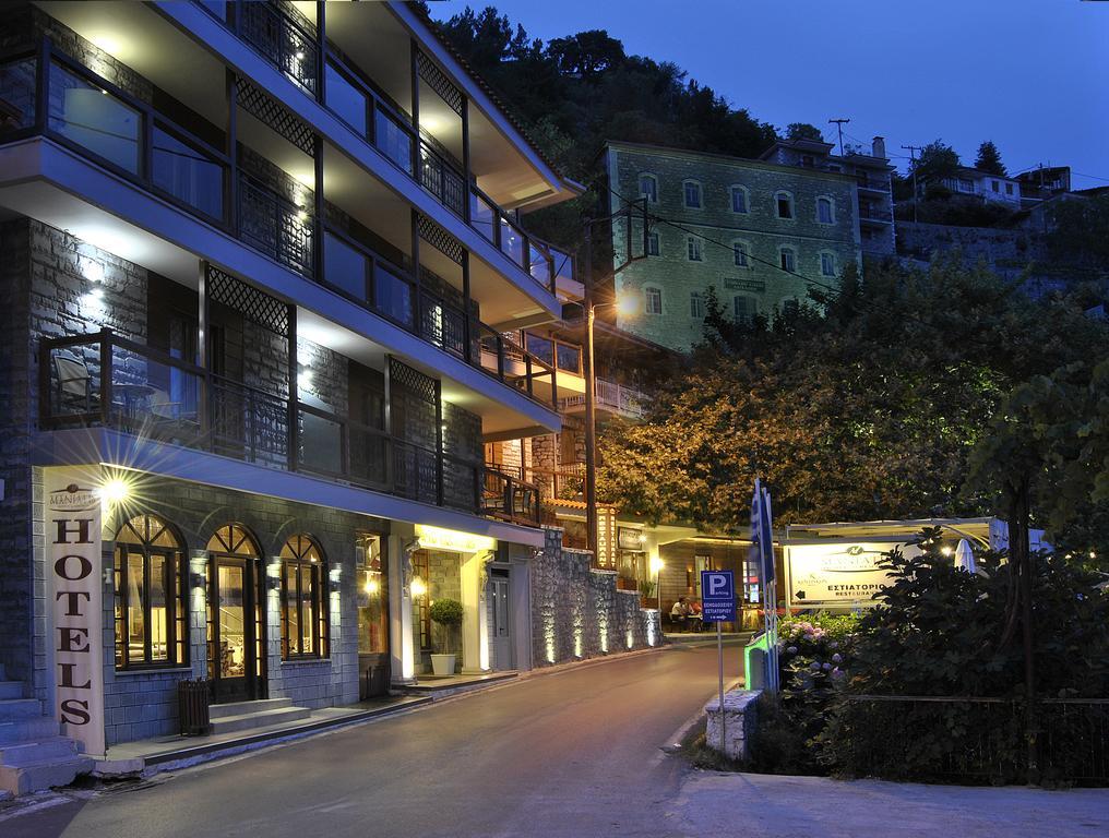 Kentrikon Hotel Lagkadia Bagian luar foto
