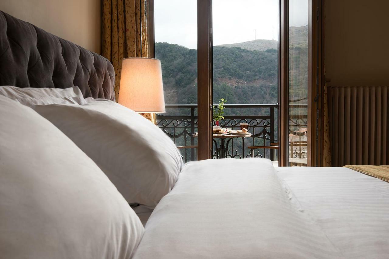 Kentrikon Hotel Lagkadia Bagian luar foto